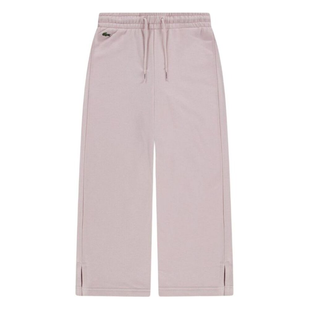 Lacoste Womens/Ladies Logo Wide Leg Sweatpants / Pink